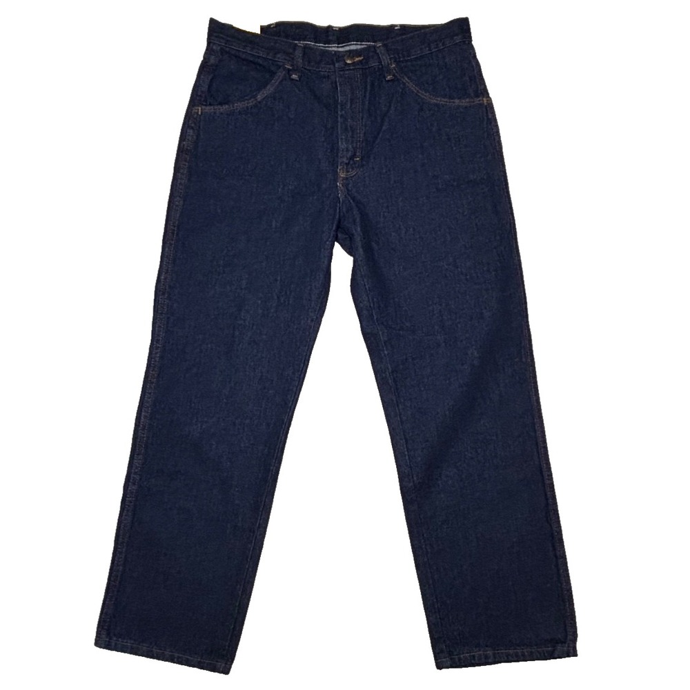 Rustler Wrangler Men's Straight Regular Fit‎ Heavyweight Jeans 87621PW 34x29 NWT